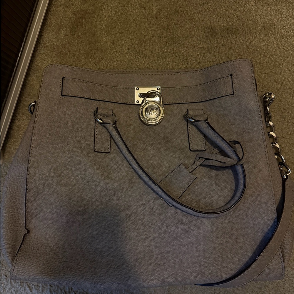 Michael Kors Gray Shoulder Bag